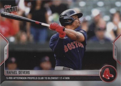 2022 Topps Now - Rafael Devers #877