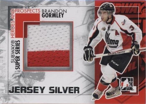 2010-11 In the Game Heroes and Prospects - Brandon Gormley #SSM-12