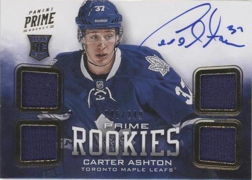 2012-13 Panini Prime - Carter Ashton #146