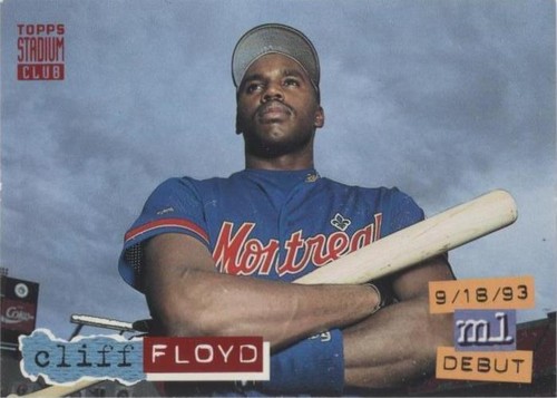 1994 Topps Stadium Club - Cliff Floyd #127