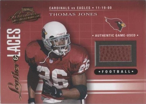 2001 Playoff Absolute Memorabilia Thomas Jones #LL2