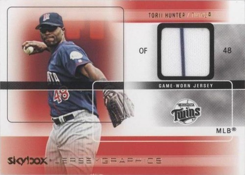 2005 Skybox Autographics - Torii Hunter #JG-TH