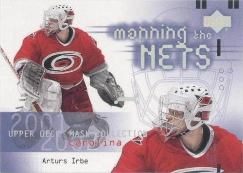 2001-02 Upper Deck Mask Collection - Arturs Irbe #106