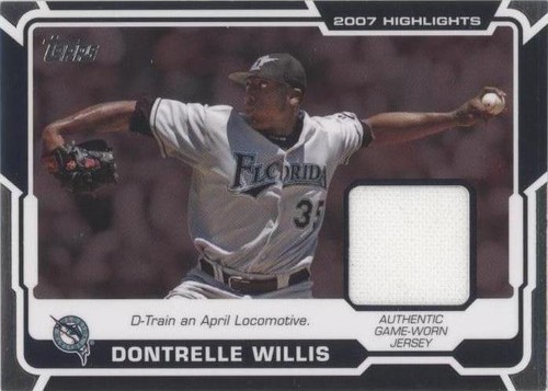 2008 Topps - Dontrelle Willis #HR-DWW
