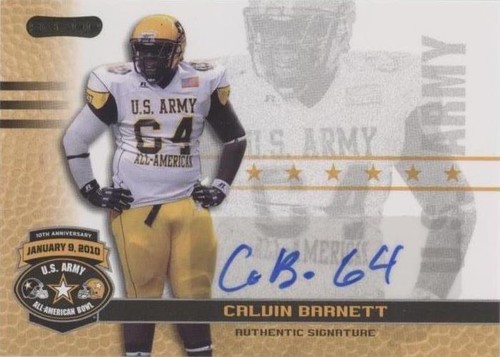 2010 Razor U.S. Army All-American Bowl Calvin Barnett #BA-CB1