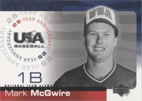 2004 Upper Deck USA Baseball 25-Year Anniversary - Mark McGwire #USA-126