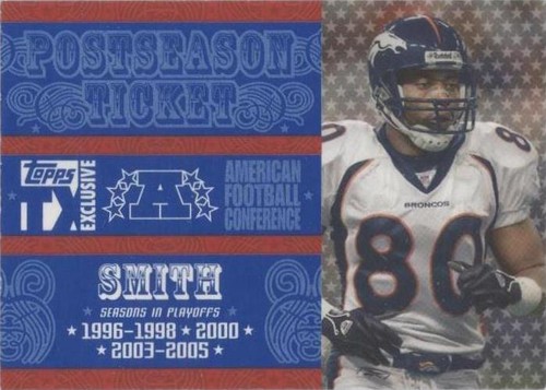 2007 Topps TX Exclusive Rod Smith #PS-RS