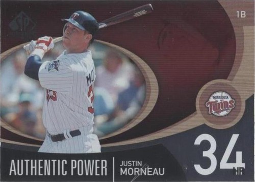 2007 SP Authentic - Justin Morneau #AP-28