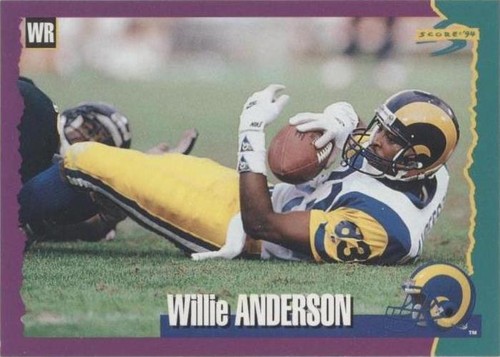 1994 Score Willie "Flipper" Anderson #103