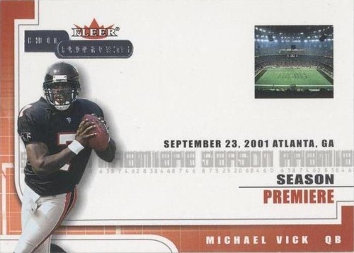 2001 Fleer Hot Prospects Michael Vick #109