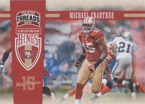 2011 Panini Threads Michael Crabtree #30