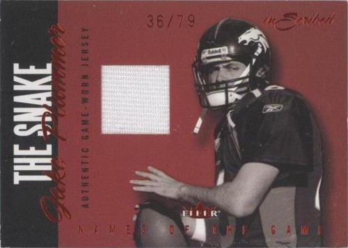 2004 Fleer inScribed Jake Plummer #NGJ-JP