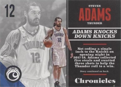 2017-18 Panini Chronicles - Steven Adams #95