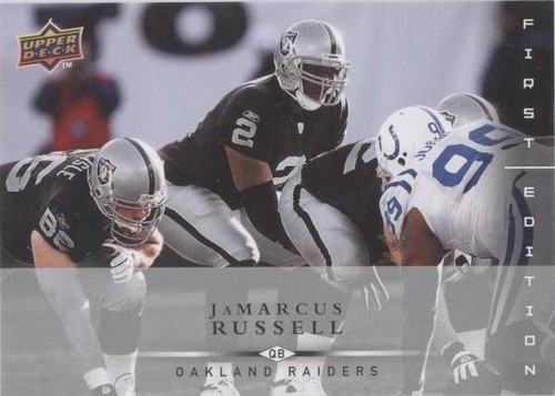 2008 Upper Deck First Edition JaMarcus Russell #107