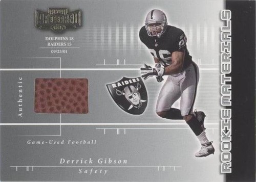 2001 Playoff Preferred Derrick Gibson #221