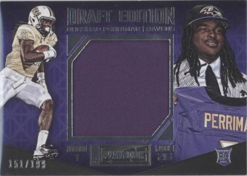 2015 Panini Playbook Breshad Perriman #DE-BP