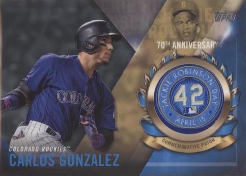 2017 Topps - Carlos Gonzalez #JRPC-CG