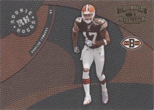2005 Donruss Throwback Threads Braylon Edwards #RH-3