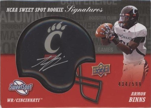 2011 Upper Deck Sweet Spot Armon Binns #RS-BI