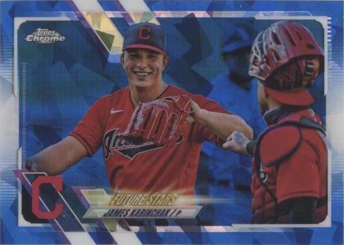 2021 Topps Chrome Sapphire Edition - James Karinchak #361