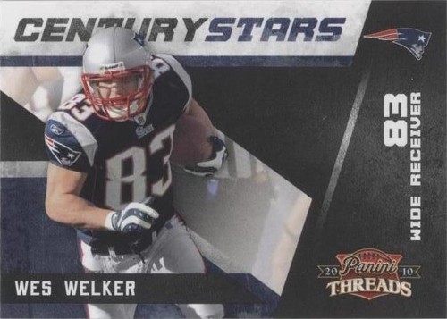 2010 Panini Threads Wes Welker #12