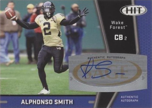 2009 SAGE Hit Alphonso Smith #A22