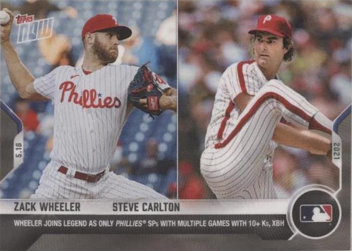 2021 Topps Now - Steve Carlton Zack Wheeler #230