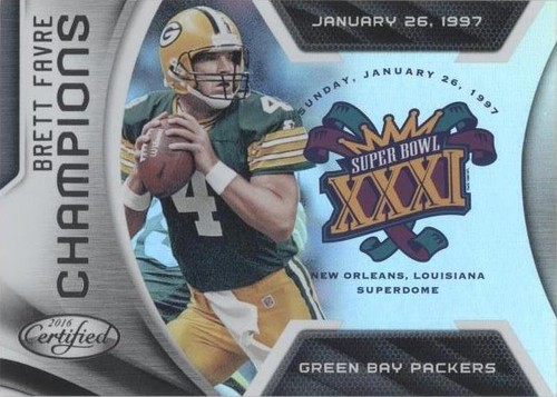 2016 Panini Certified Brett Favre #5