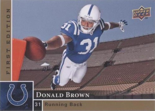 2009 Upper Deck First Edition Donald Brown #200