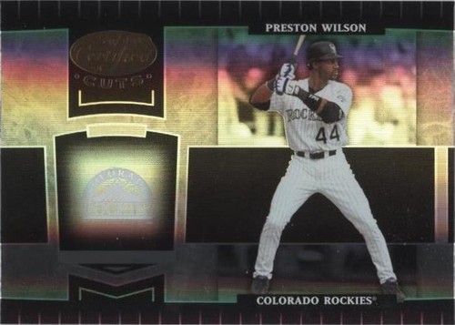 2004 Leaf Certified Cuts - Preston Wilson #72