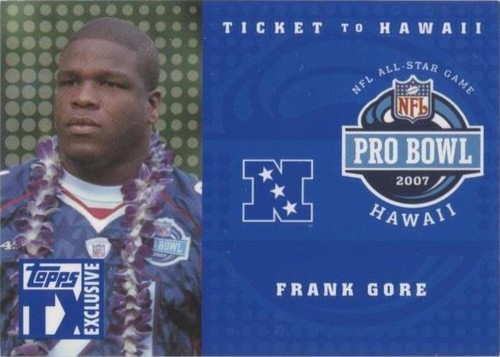 2007 Topps TX Exclusive Frank Gore #HA-FG