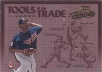 2002 Playoff Absolute Memorabilia - C.C. Sabathia #TT-12