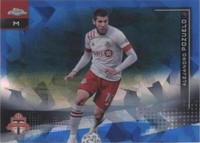 2021 Topps Chrome MLS Sapphire Edition Alejandro Pozuelo #35