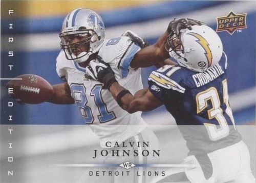 2008 Upper Deck First Edition Calvin Johnson #50