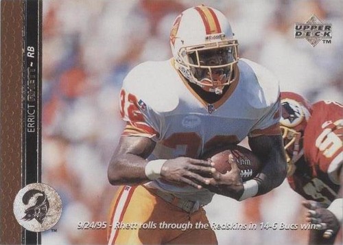 Errict Rhett 1994 Upper Deck Rookie Tampa Bay Buccaneers #30