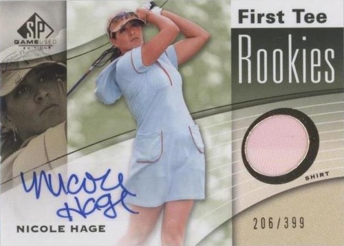 2012 SP Game Used Edition - Nicole Hage #45