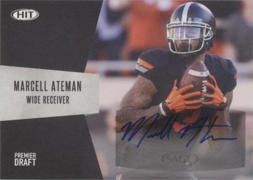 2018 Sage Hit Marcell Ateman #A-24