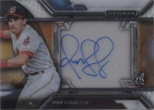 2016 Topps Strata - Omar Vizquel #SA-OV