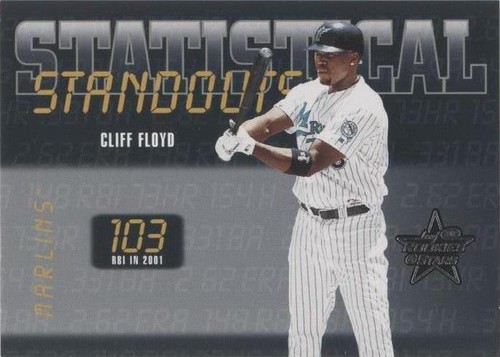 2002 Leaf Rookies & Stars - Cliff Floyd #SS-6