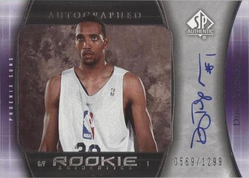 2005-06 SP Authentic - Dijon Thompson #128