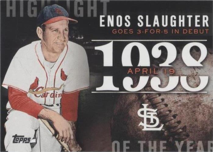 Topps - Enos Slaughter 2015 #H-36