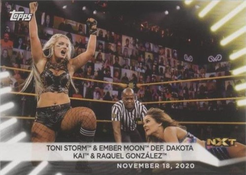 2021 Topps WWE Women's Division - Ember Moon Toni Storm #96