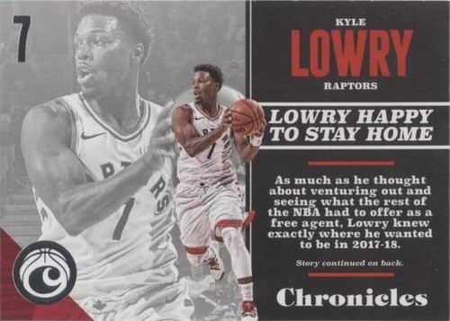 2017-18 Panini Chronicles - Kyle Lowry #11