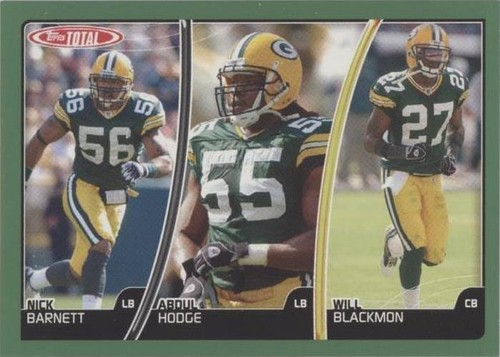 2007 Topps Total Abdul Hodge Nick Barnett Will Blackmon #387