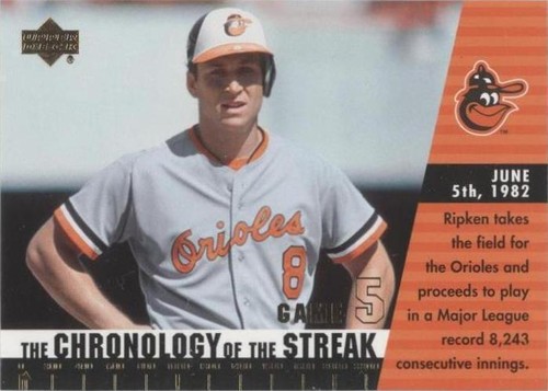 2007 Upper Deck Cal Ripken Jr. Commemorative Box Set - Cal Ripken #17