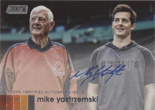 2020 Topps Stadium Club - Carl Yastrzemski Mike Yastrzemski #AMY
