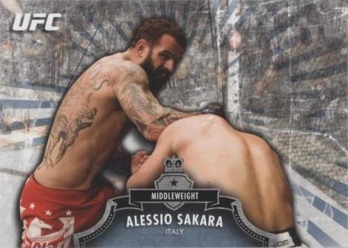 2012 Topps UFC Bloodlines - Alessio Sakara #30