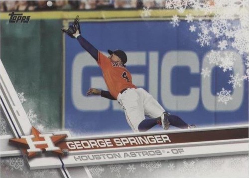 2017 Topps Holiday - George Springer #HMW145