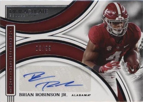 2022 Panini Immaculate Collection Collegiate Brian Robinson Jr. #II-BRO