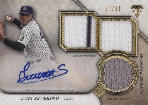 2017 Topps Triple Threads - Luis Severino #RPA-LS